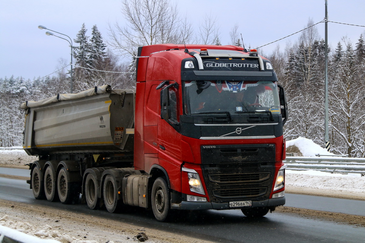 Ленинградская область, № В 296 ВА 147 — Volvo ('2012) FH.420 [X9P]