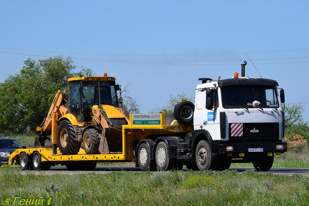 Волгоградская область, № А 497 КС 34 — МАЗ-642205