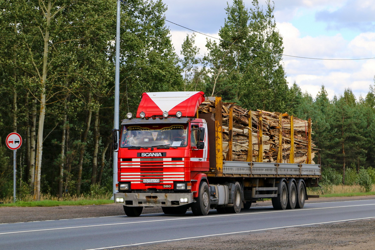 Ленинградская область, № О 615 АР 47 — Scania (II) R113H