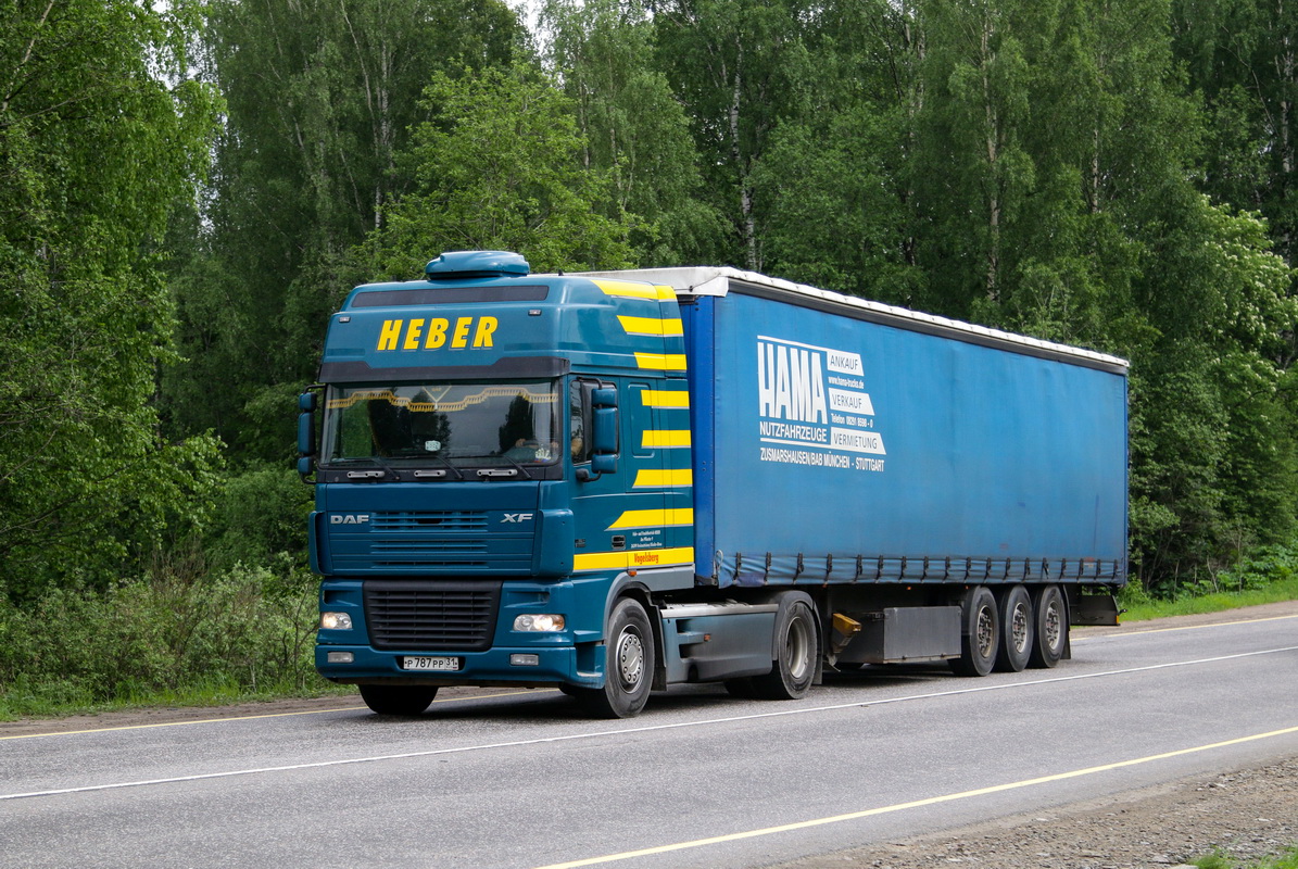 Белгородская область, № Р 787 РР 31 — DAF XF95 FT