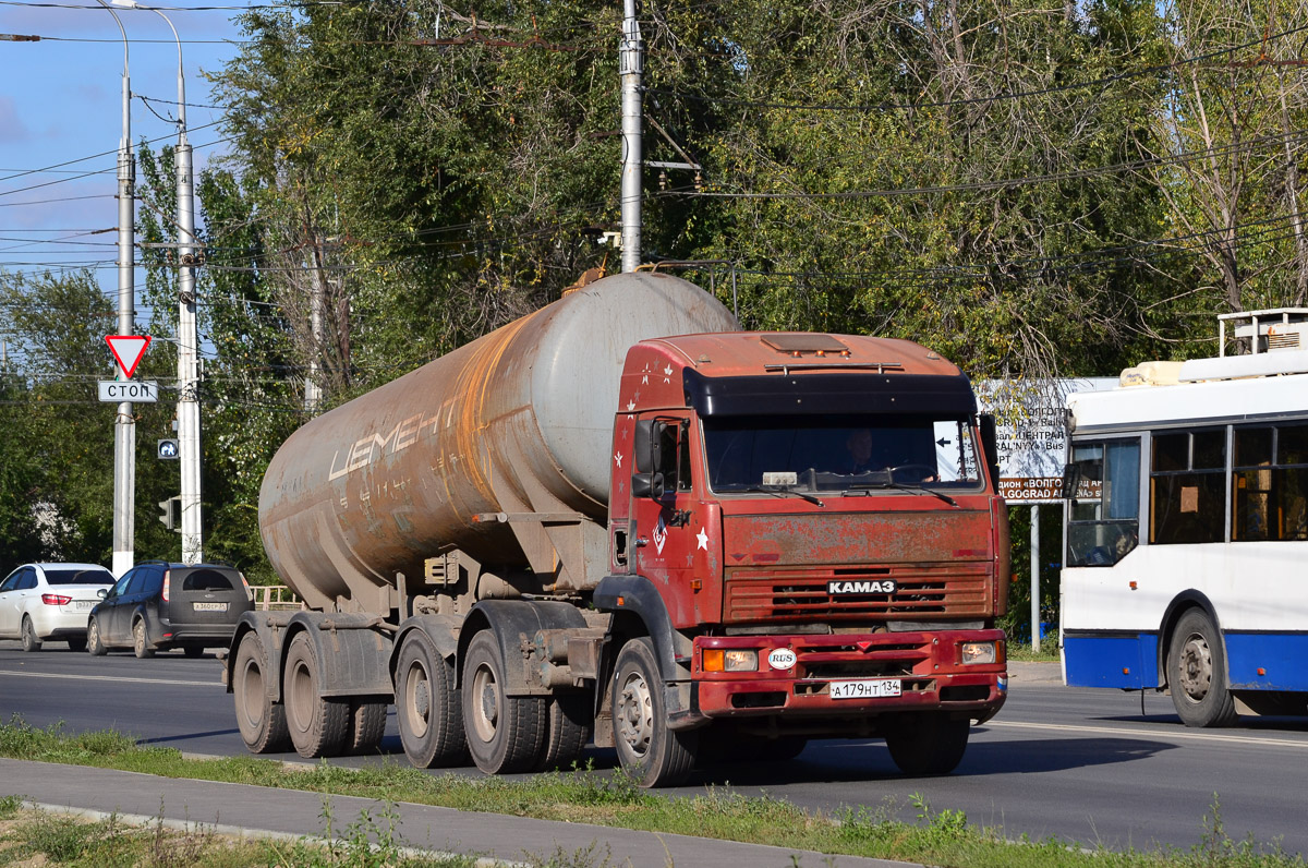 Волгоградская область, № А 179 НТ 134 — КамАЗ-6460 [646000]