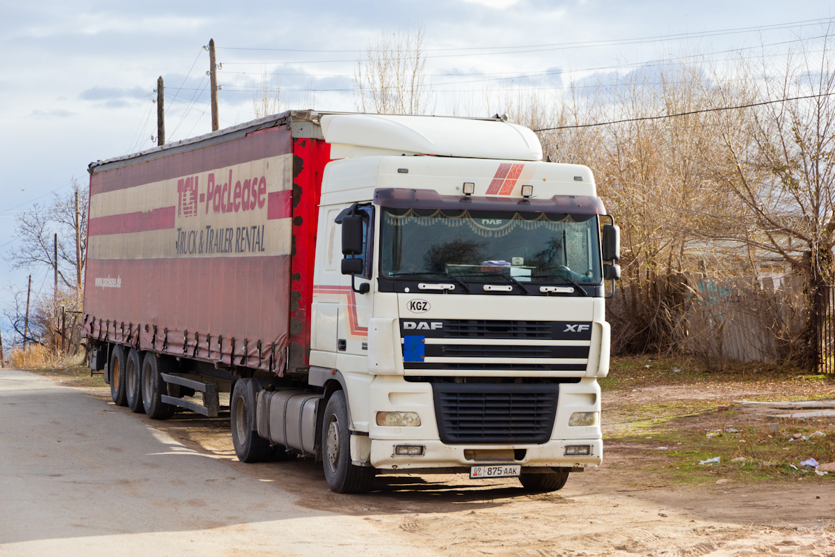 Киргизия, № 09 875 AAK — DAF XF95 FT