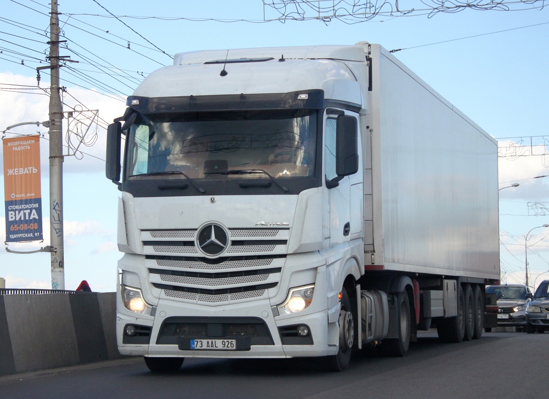 Турция, № 73 AAL 926 — Mercedes-Benz Actros ('2018) 1842