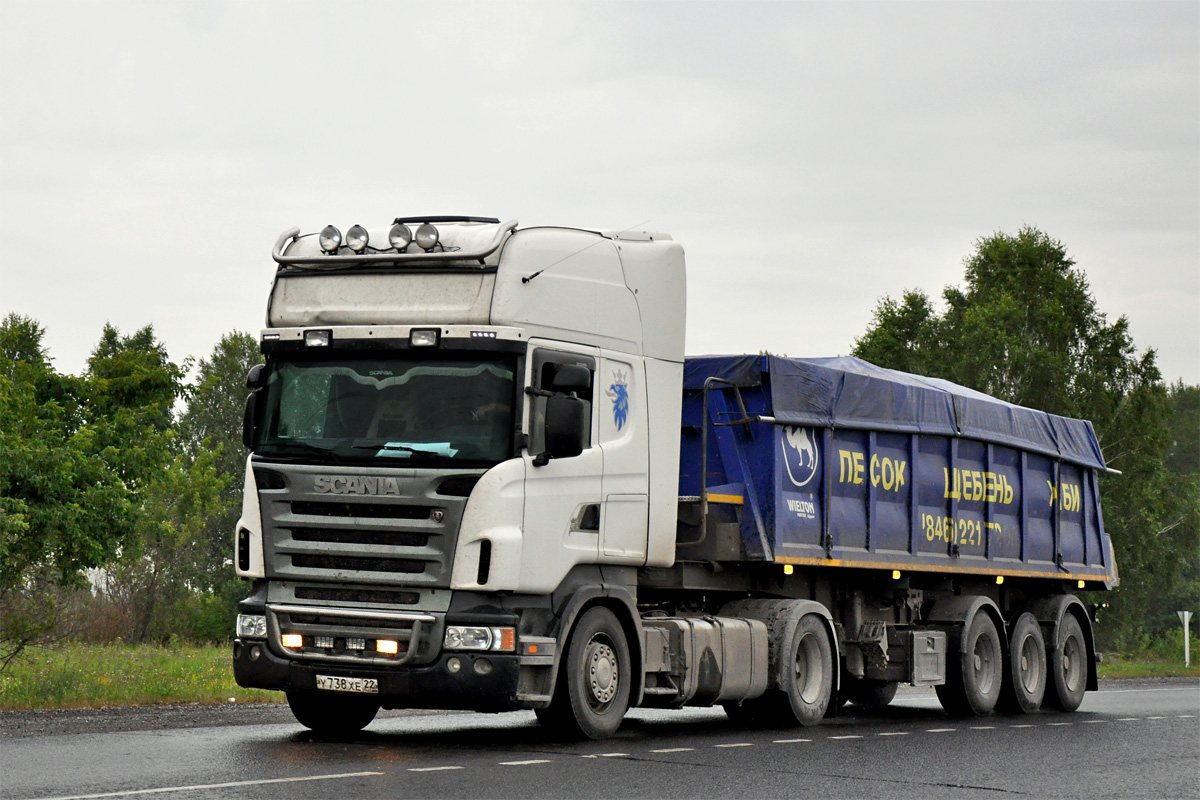 Алтайский край, № У 738 ХЕ 22 — Scania ('2004) R420