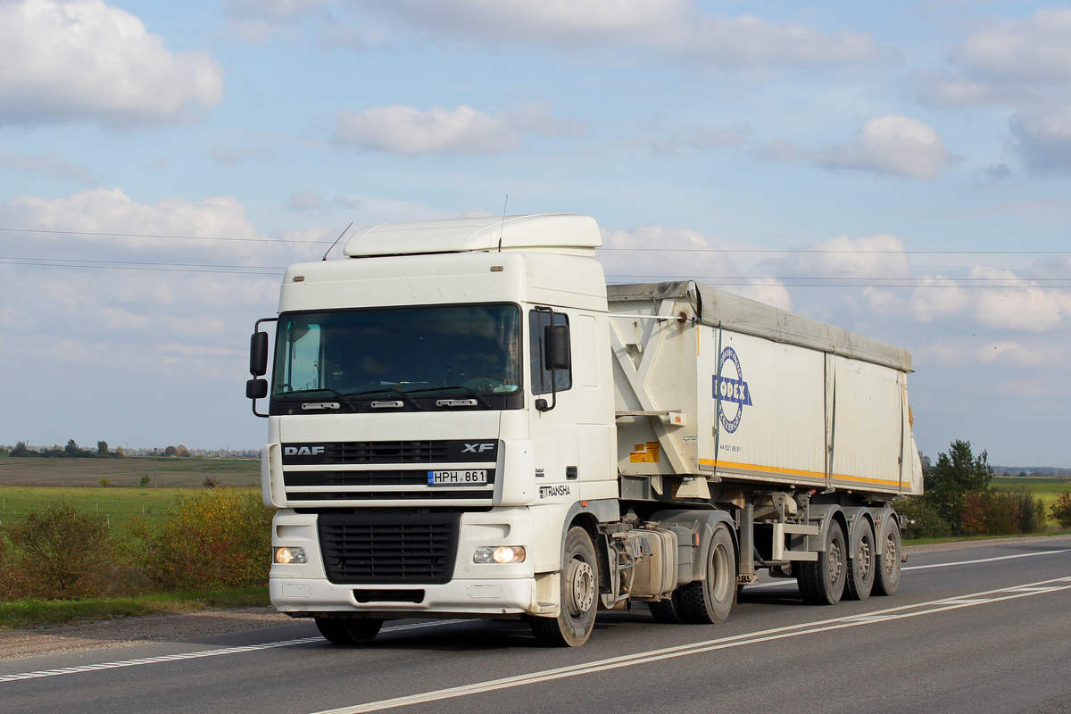 Литва, № HPH 861 — DAF XF95 FT