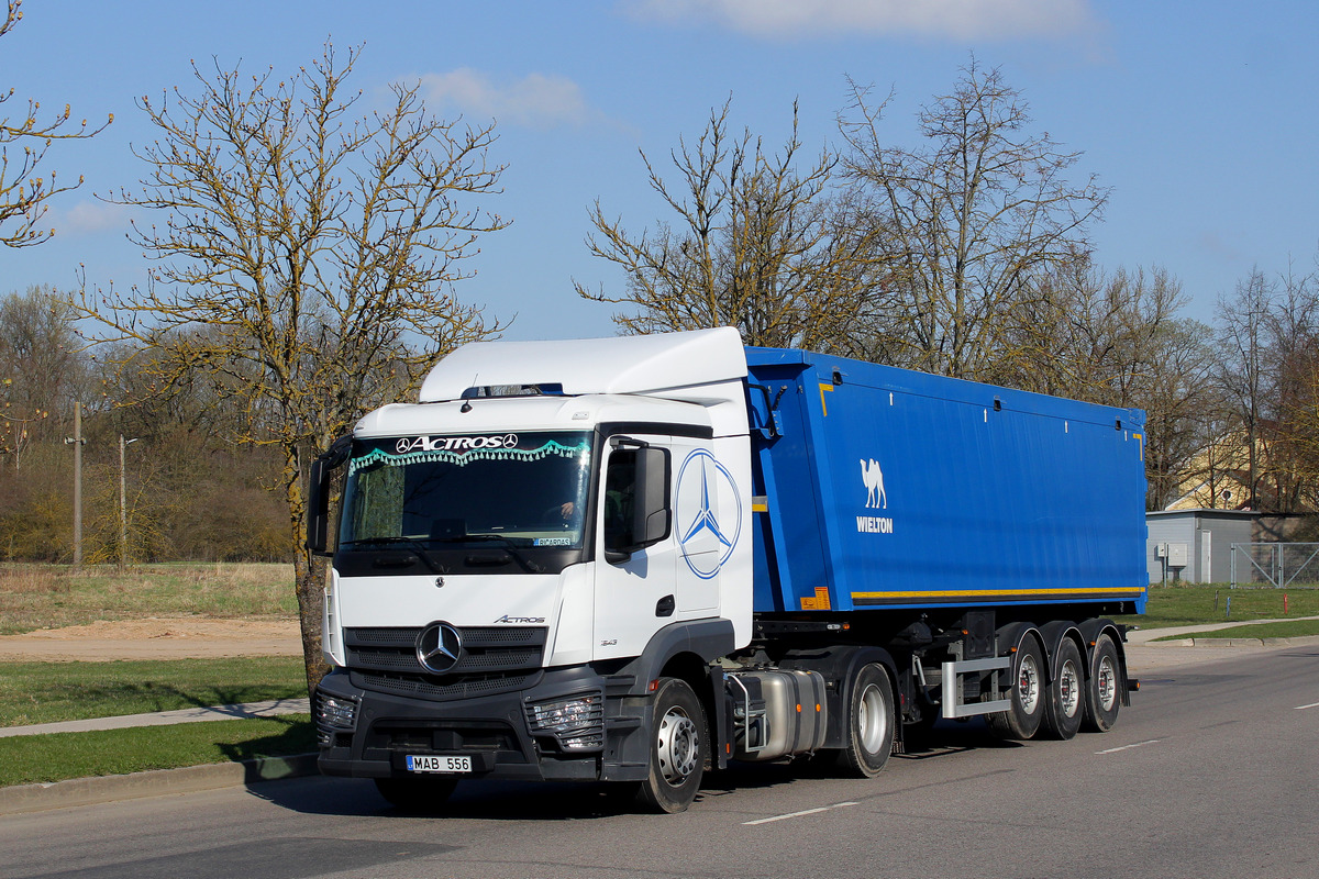 Литва, № MAB 556 — Mercedes-Benz Actros ('2011) 1843