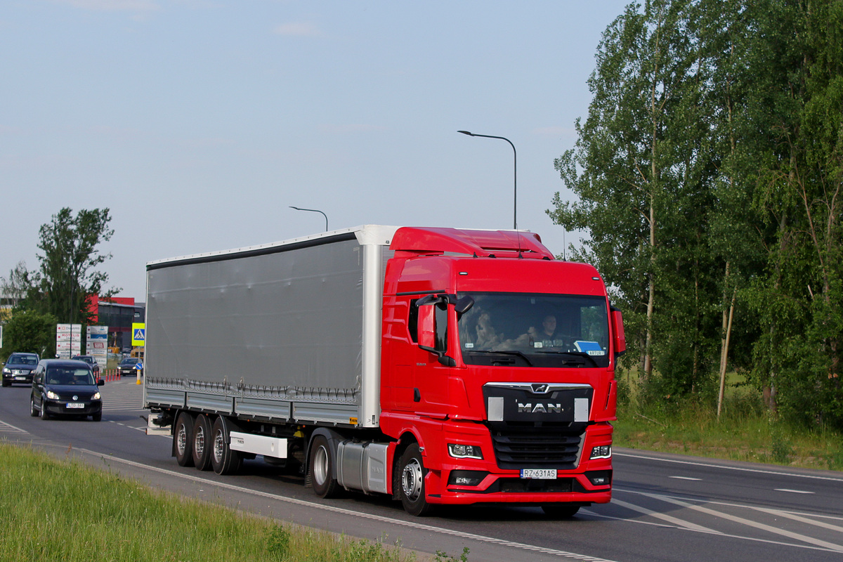 Польша, № RZ 631AS — MAN TGX ('2020) 18.470