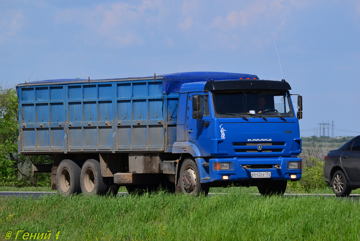 Волгоградская область, № В 642 ЕВ 134 — КамАЗ-65117-N3