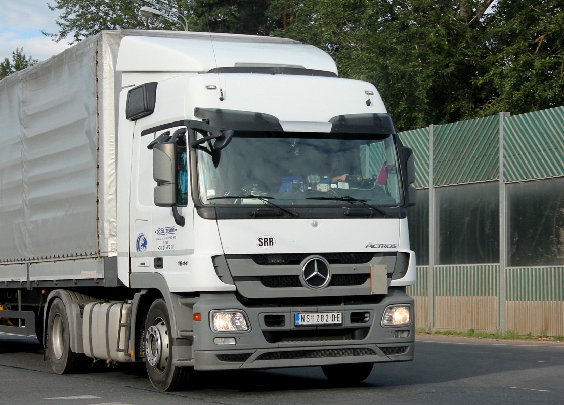 Сербия, № NS 282-DE — Mercedes-Benz Actros ('2009) 1844