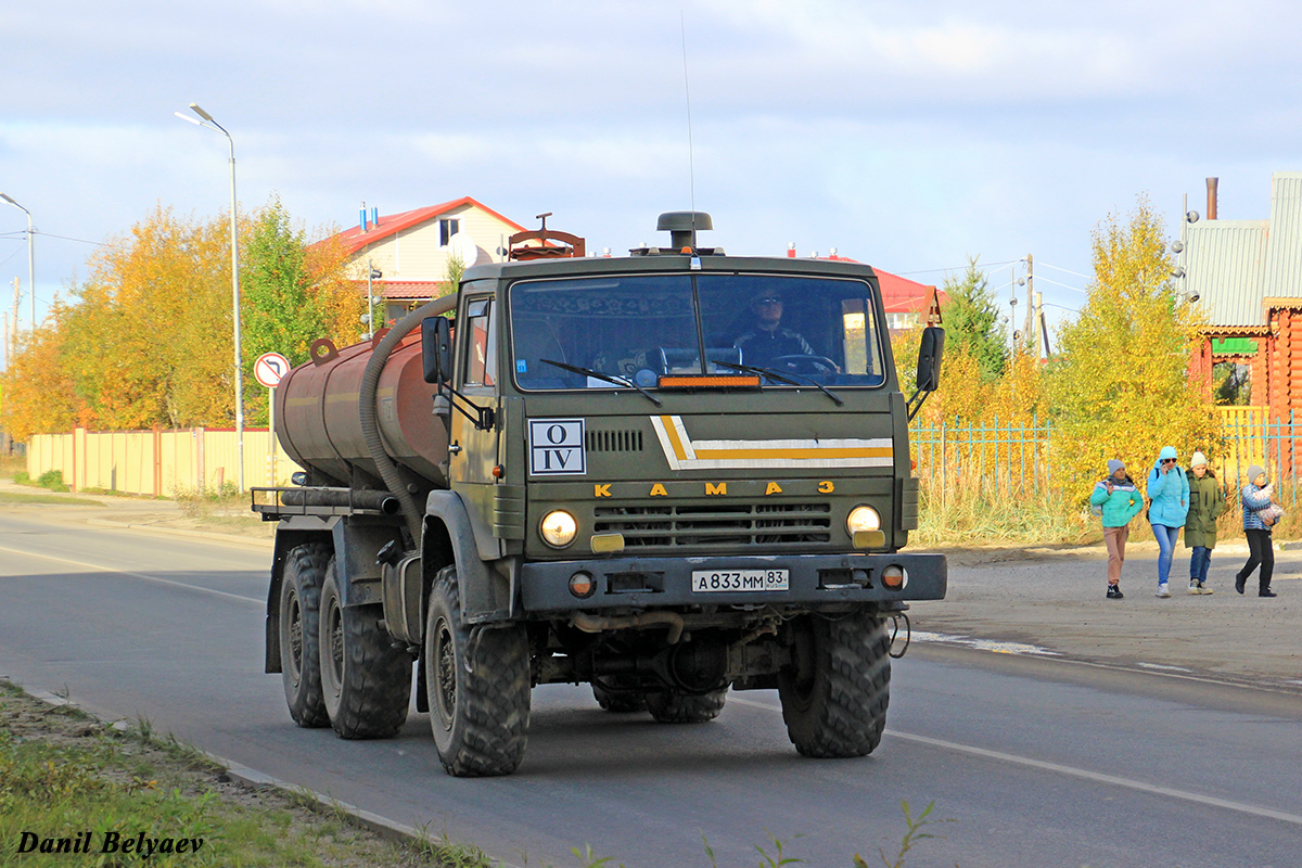 Ненецкий автономный округ, № А 833 ММ 83 — КамАЗ-4310