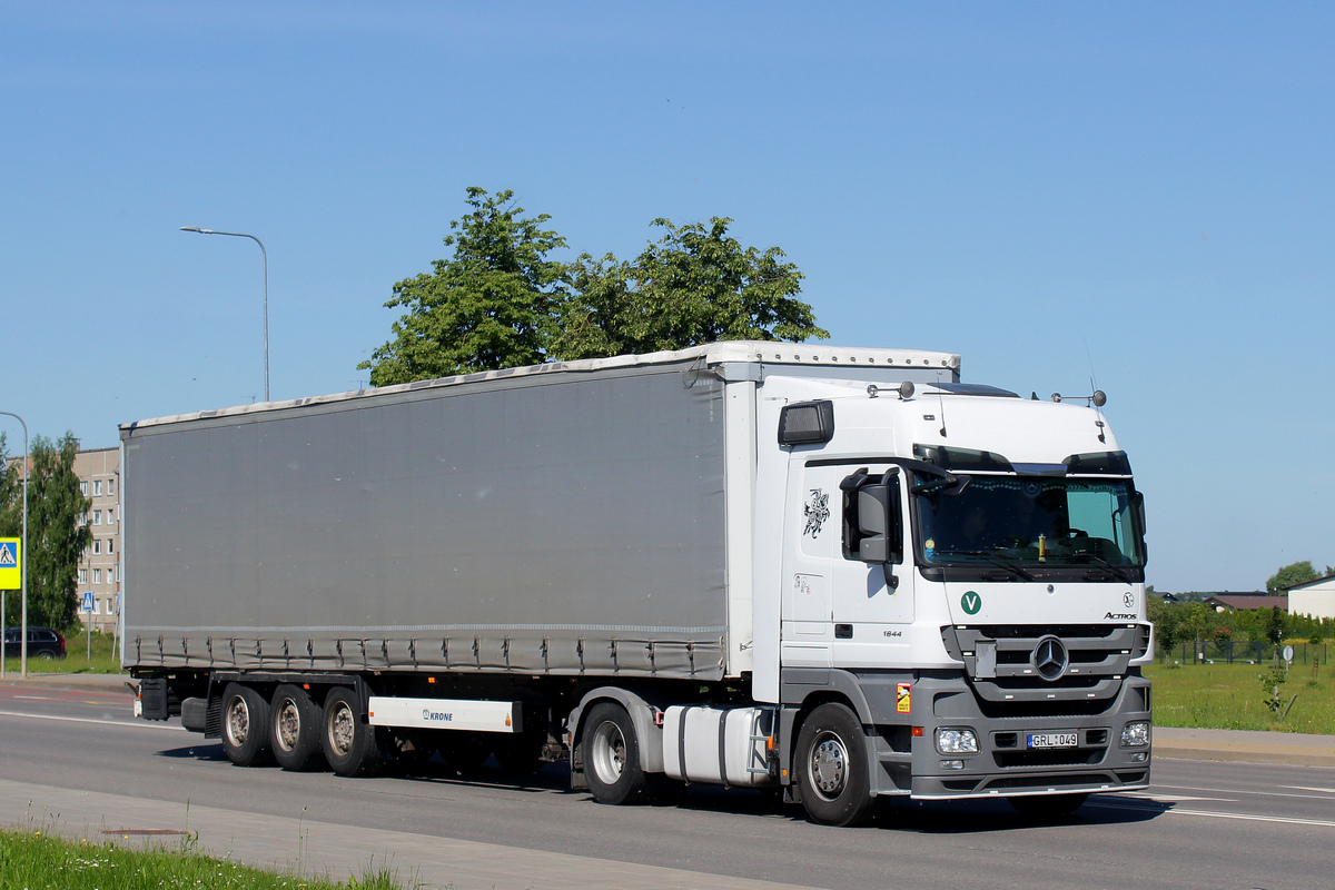 Литва, № GRL 049 — Mercedes-Benz Actros ('2009) 1844