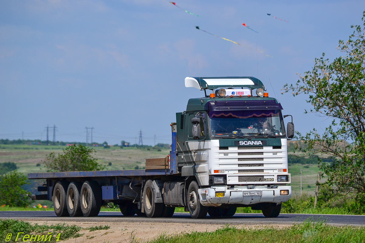 Краснодарский край, № В 416 НС 123 — Scania (III) R113H