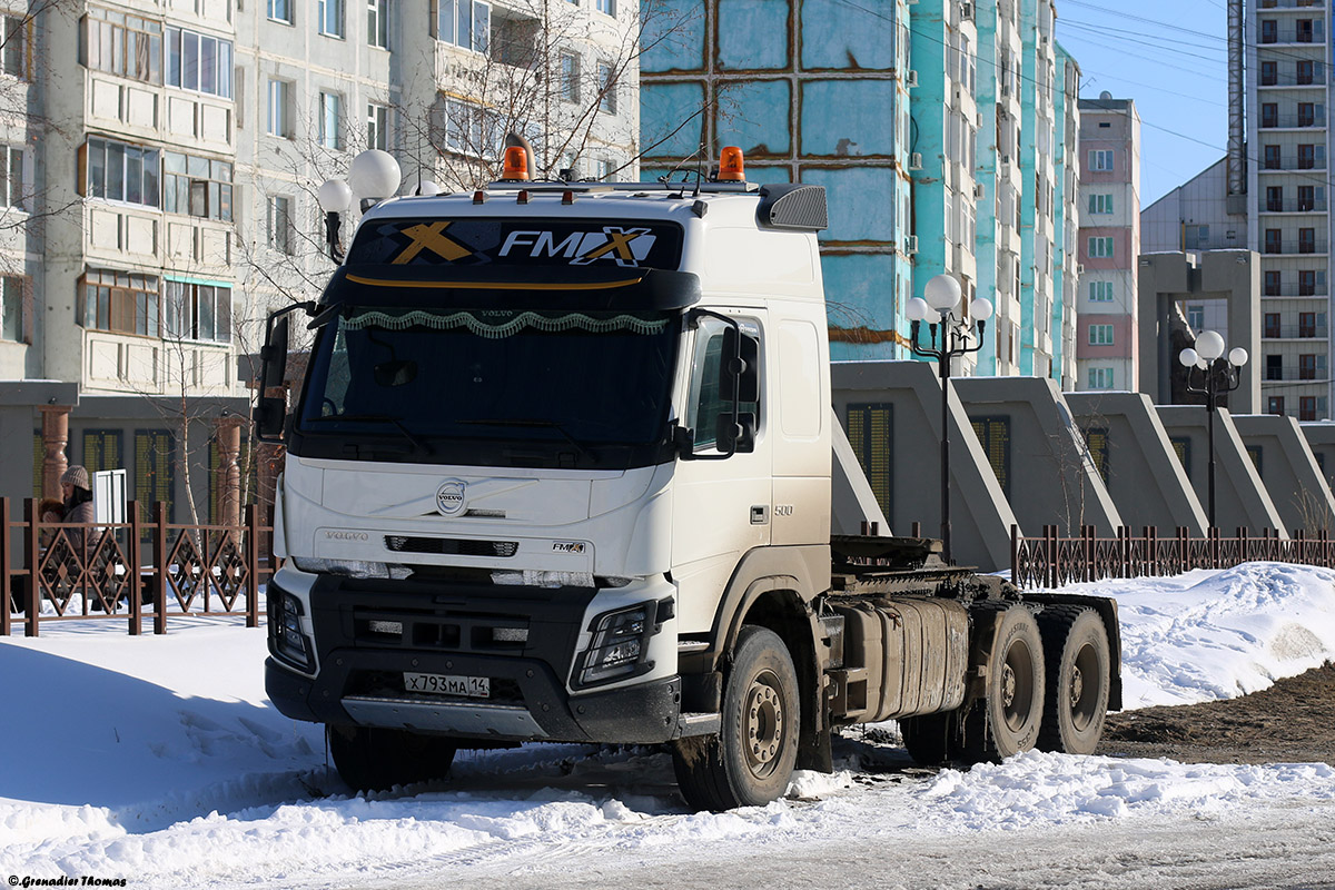 Саха (Якутия), № Х 793 МА 14 — Volvo ('2013) FMX.500