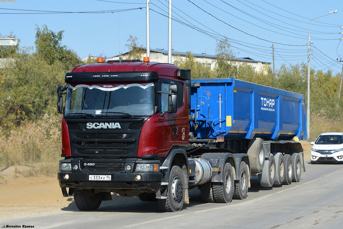 Саха (Якутия), № С 333 КХ 14 — Scania ('2013) G480