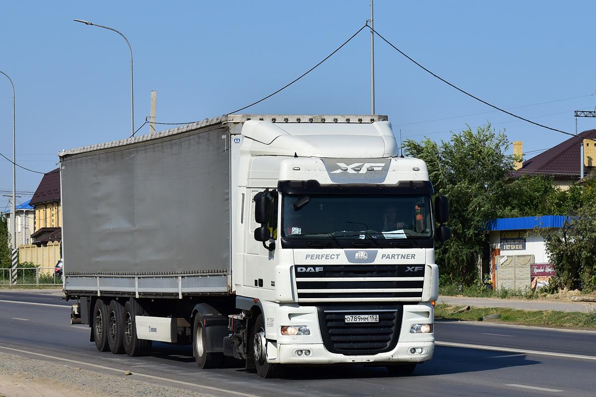 Нижегородская область, № О 789 ММ 152 — DAF XF105 FT