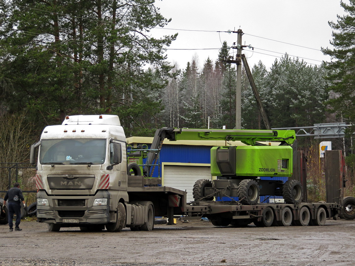 Ярославская область, № А 937 ВР 76 — MAN TGX ('2007) 18.400