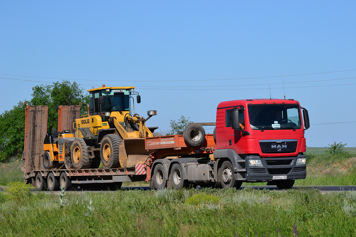 Волгоградская область, № В 890 ОЕ 134 — MAN TGS ('2007) 26.440