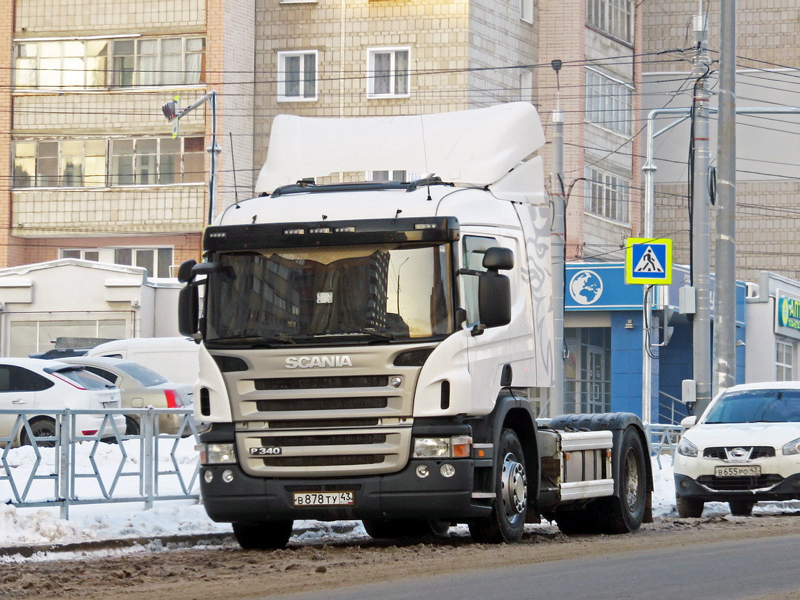 Кировская область, № В 878 ТУ 43 — Scania ('2004) P340