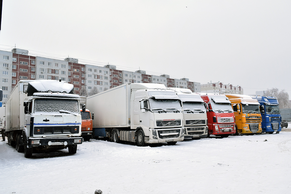 Татарстан, № Е 502 КМ 116 — МАЗ-64229; Татарстан — Разные фотографии (Автомобили)