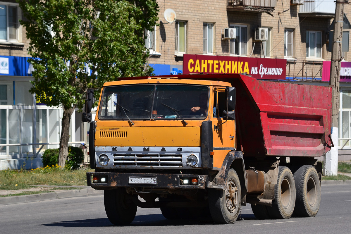 Волгоградская область, № К 650 ТЕ 34 — КамАЗ-55111 [551110]