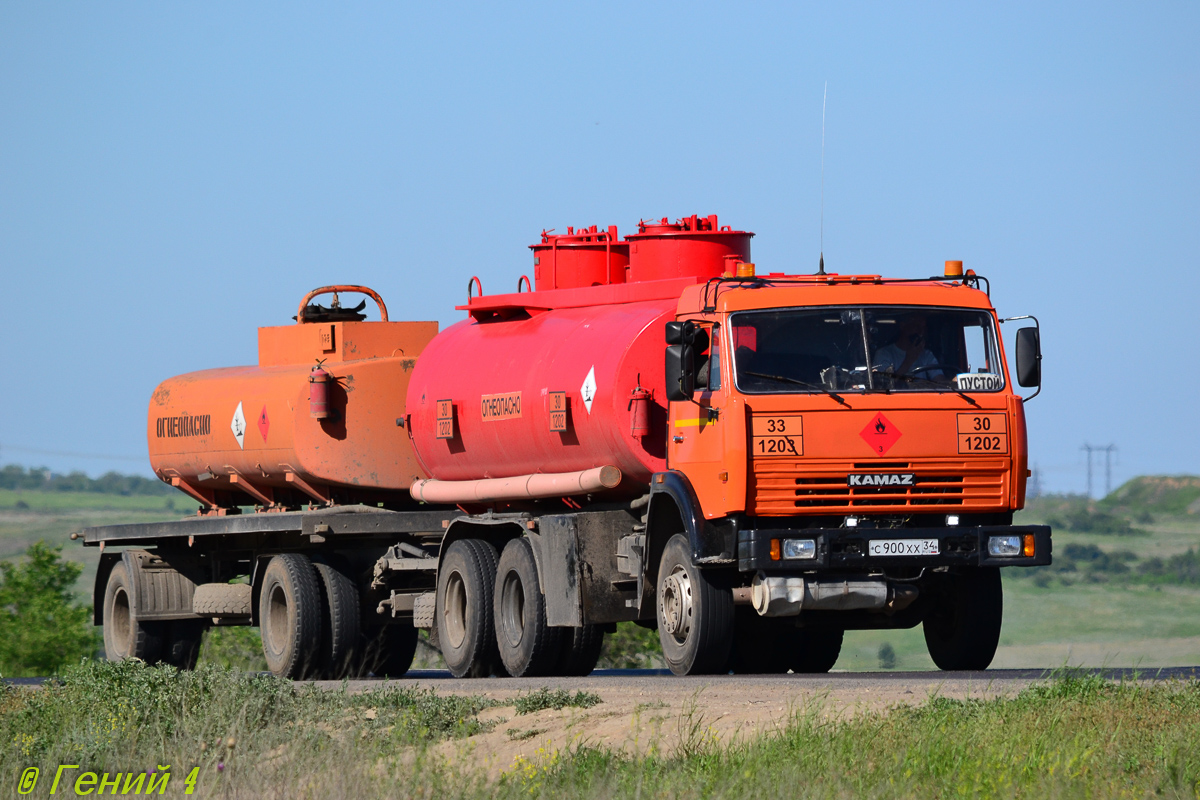 Волгоградская область, № С 900 ХХ 34 — КамАЗ-53229-15 [53229R]