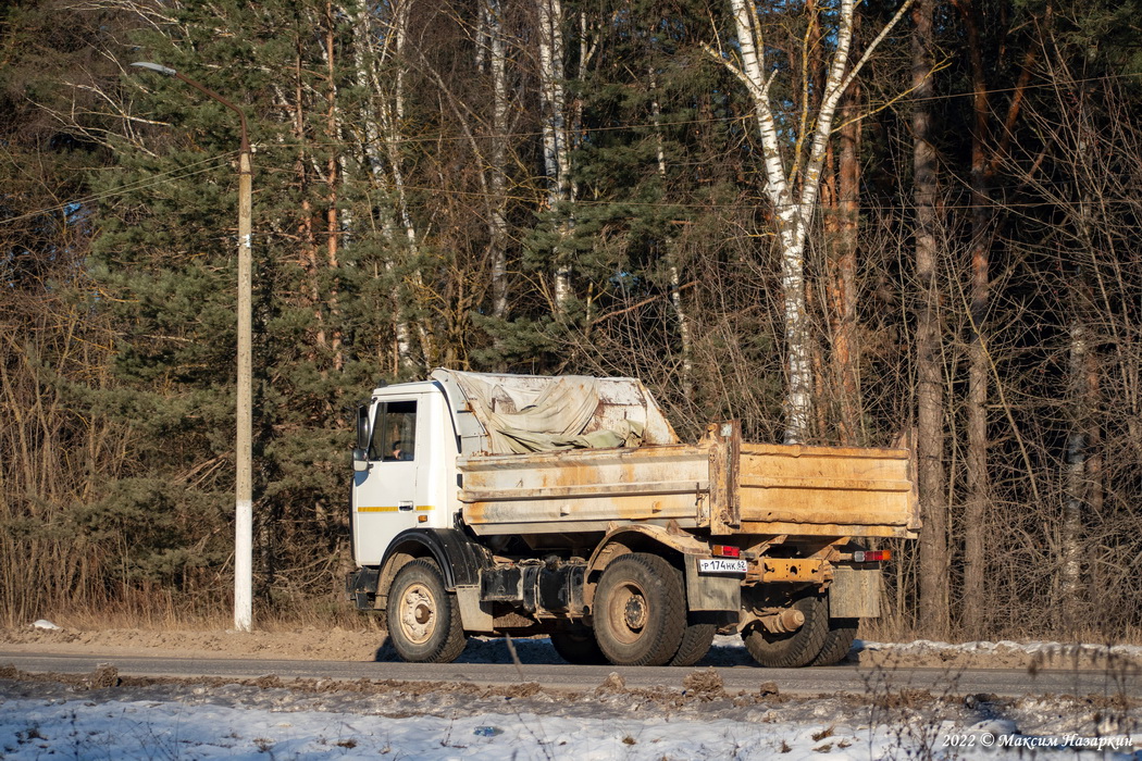 Рязанская область, № Р 174 НК 62 — МАЗ-5551 (общая модель)