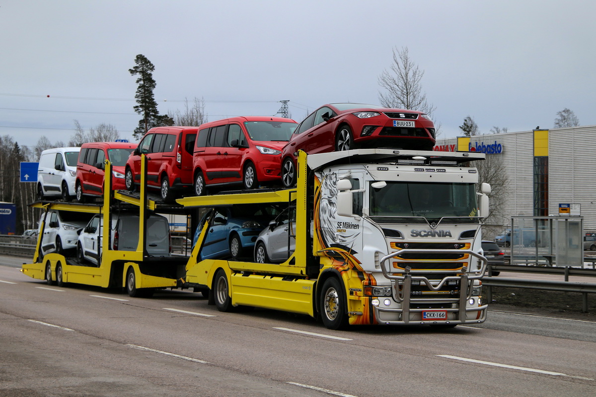 Финляндия, № CKX-166 — Scania ('2009) R620