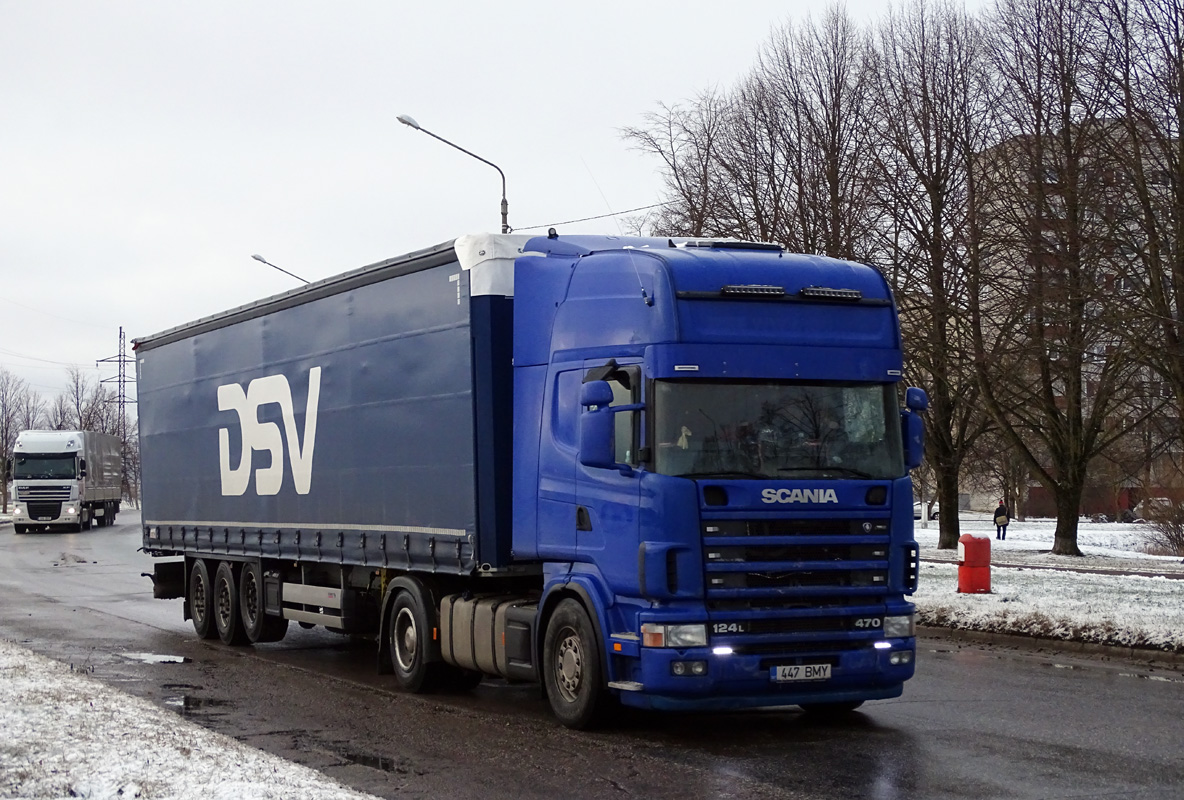 Эстония, № 447 BMY — Scania ('1996) R124L
