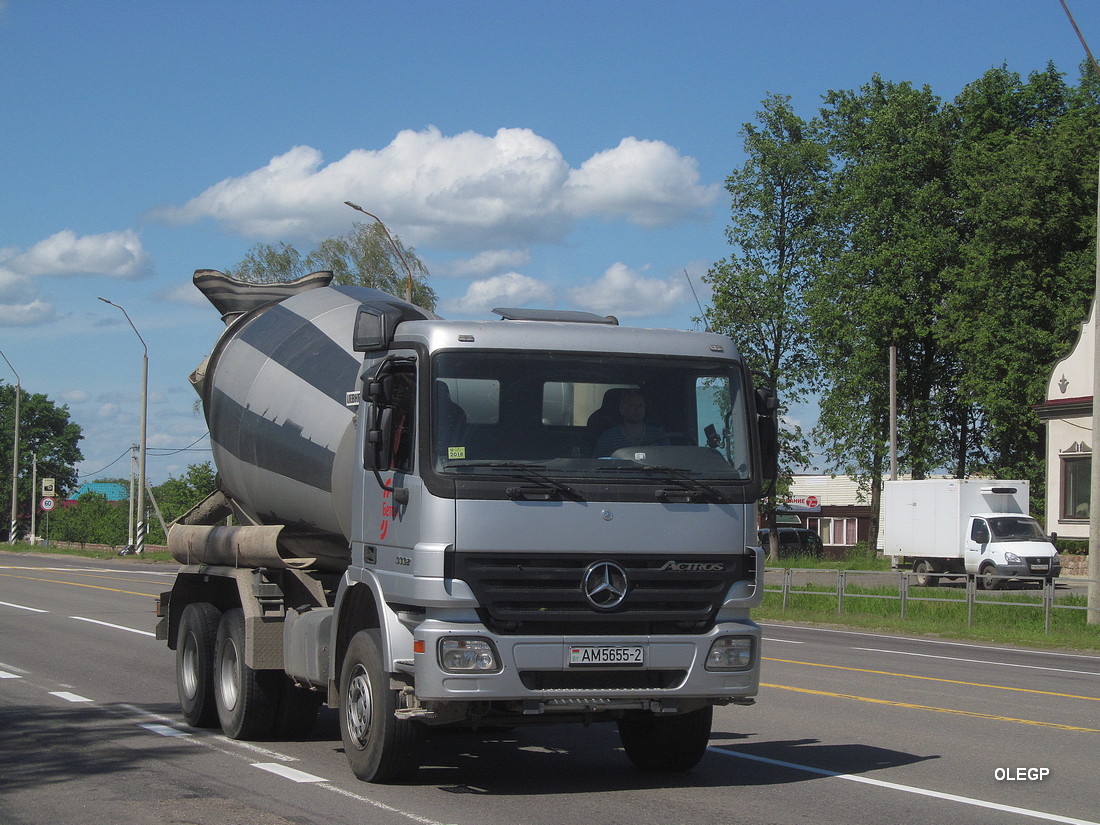 Витебская область, № АМ 5655-2 — Mercedes-Benz Actros ('2003) 3332