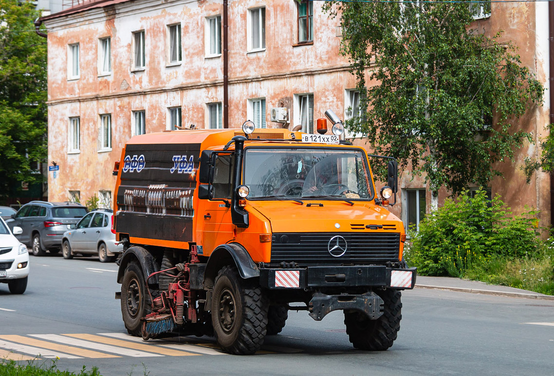 Башкортостан, № В 121 ХХ 02 — Mercedes-Benz Unimog U1650