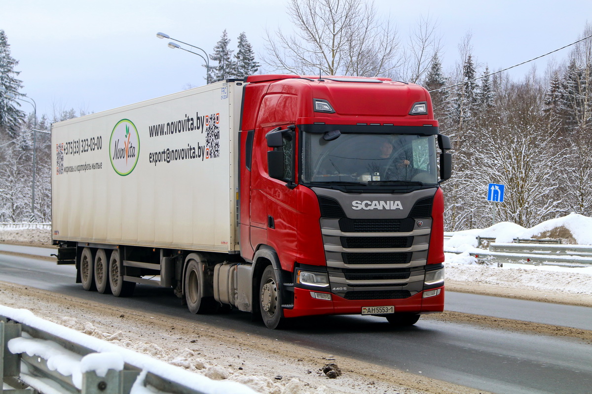 Брестская область, № АН 5553-1 — Scania ('2016) S440