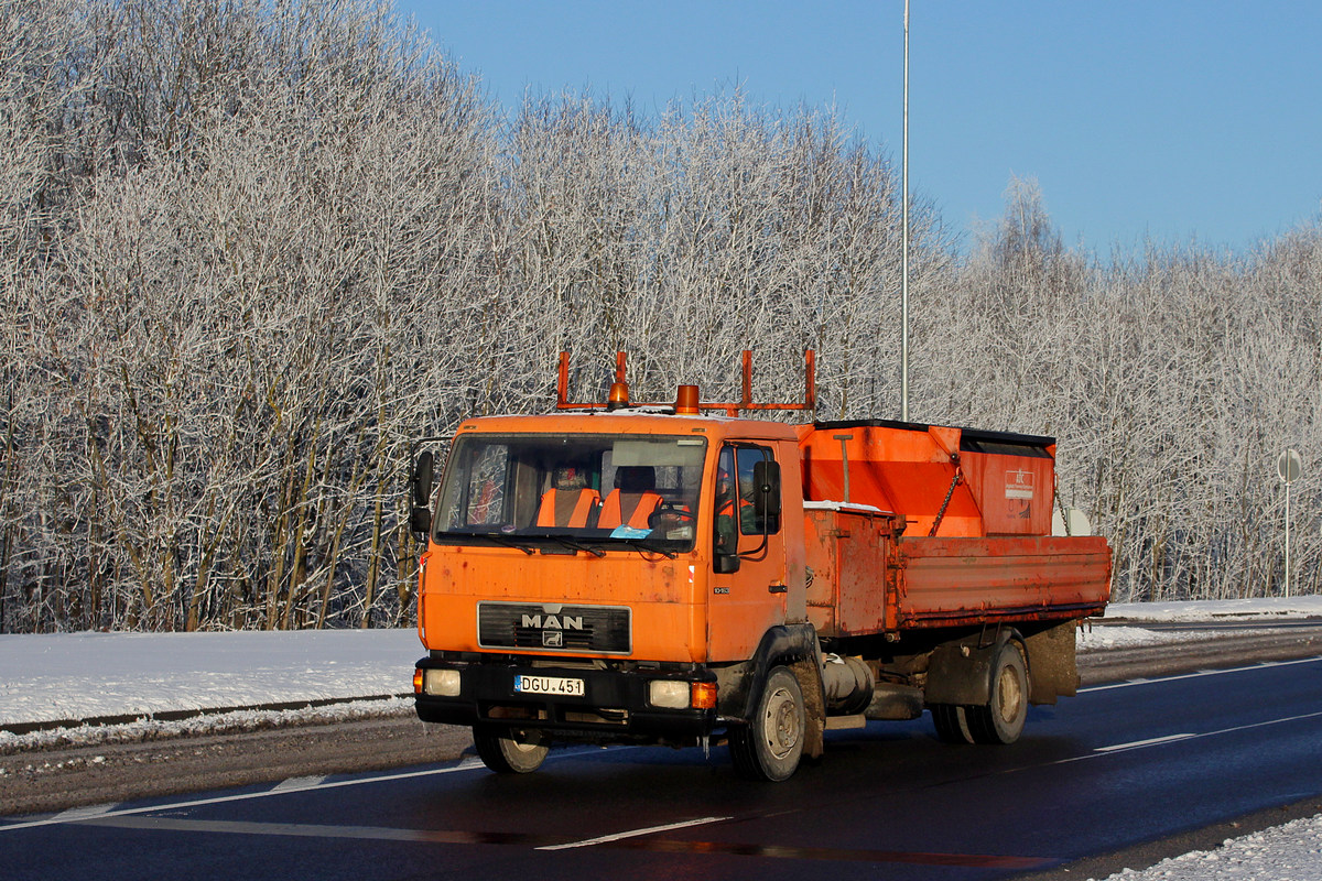 Литва, № DGU 451 — MAN L2000 (общая модель)