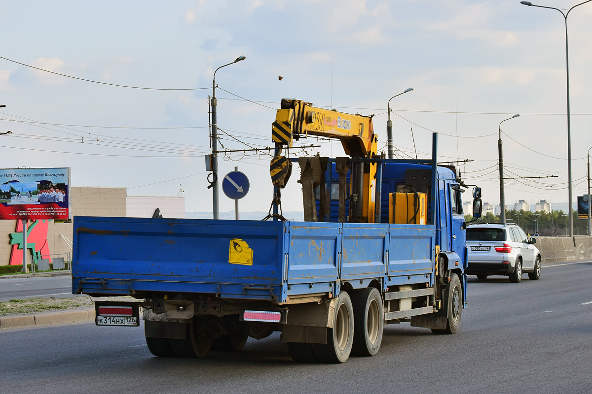 Ставропольский край, № К 314 НХ 126 — КамАЗ-65117-N3