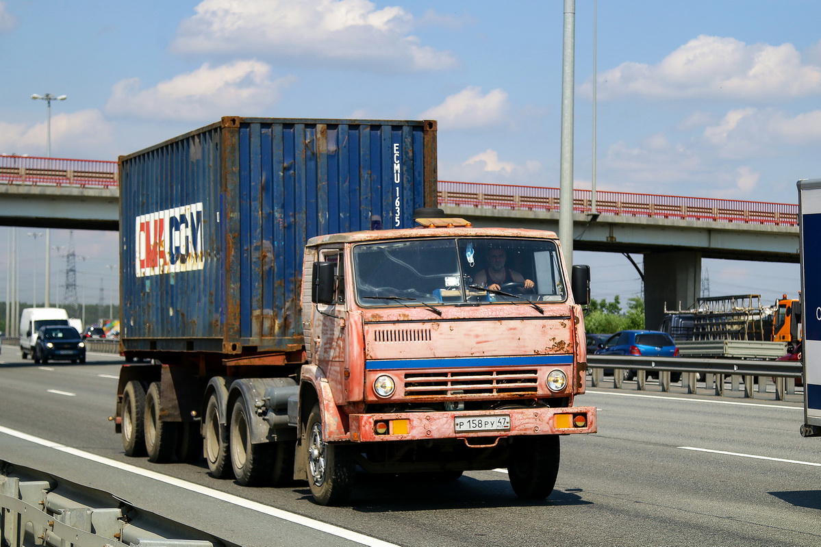 Ленинградская область, № Р 158 РУ 47 — КамАЗ-5410