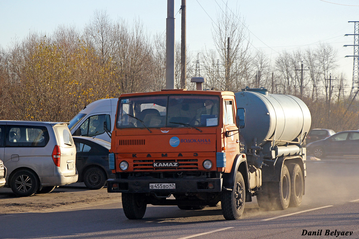 Ленинградская область, № В 455 ВО 47 — КамАЗ-53213