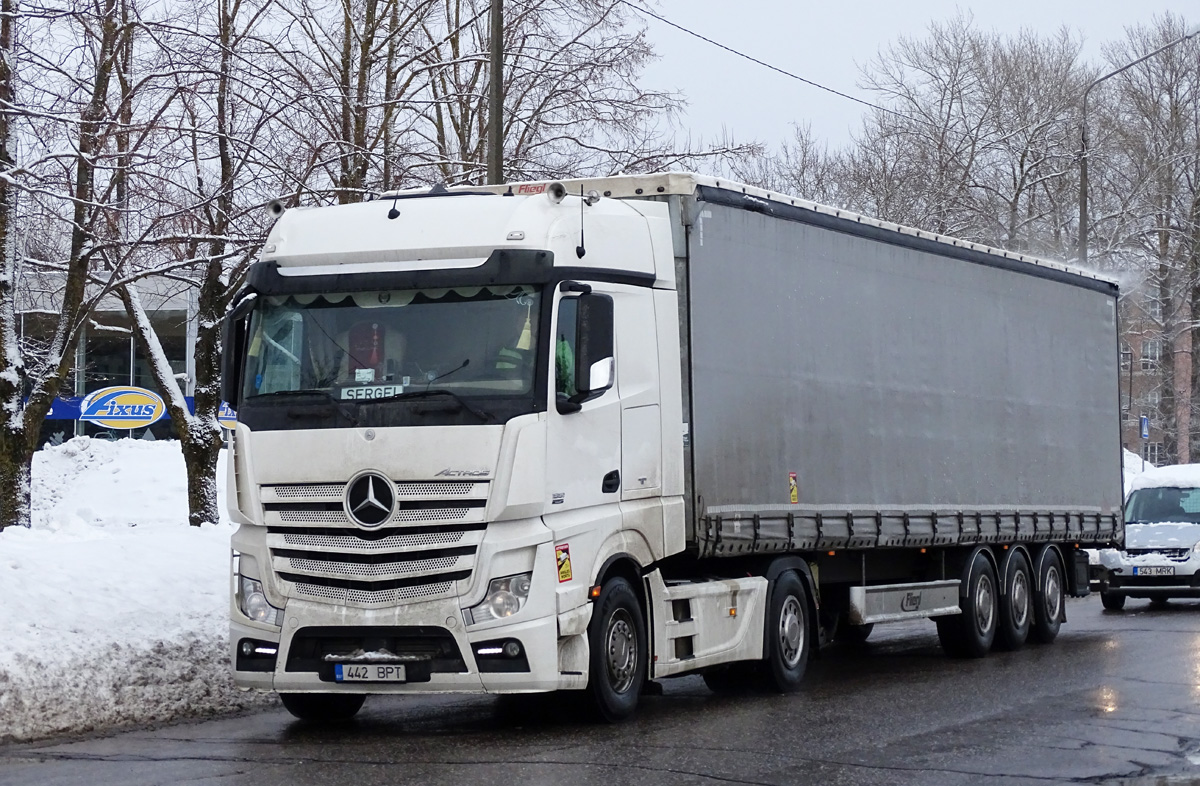 Эстония, № 442 BPT — Mercedes-Benz Actros ('2011) 1851