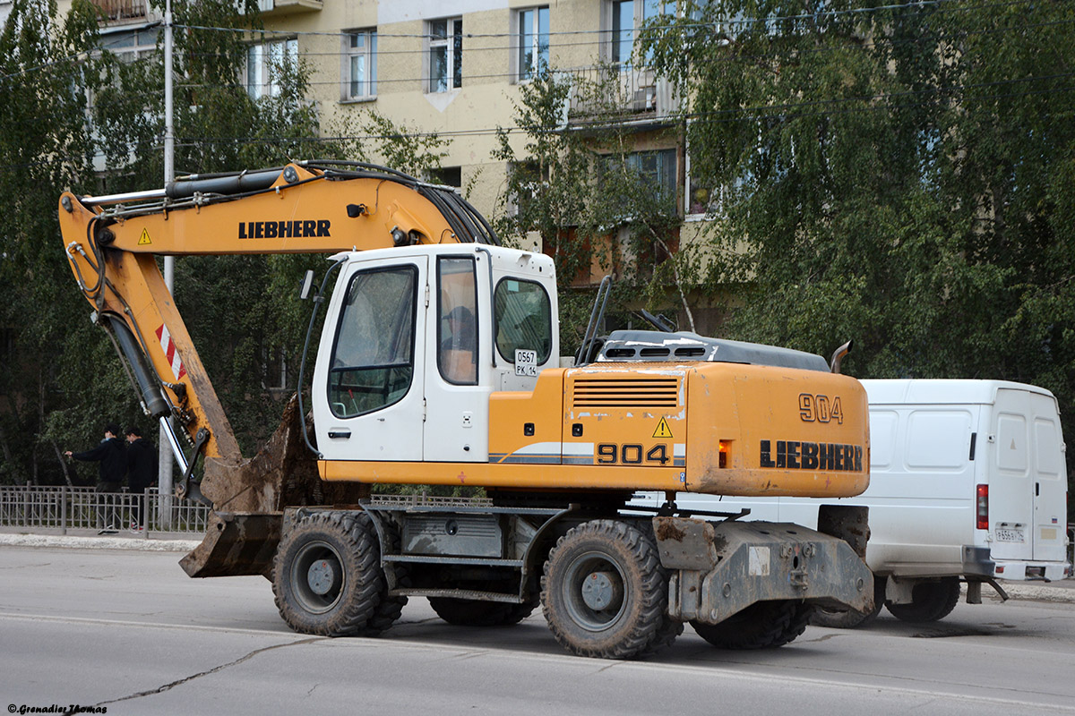 Саха (Якутия), № 0567 РК 14 — Liebherr (общая модель)