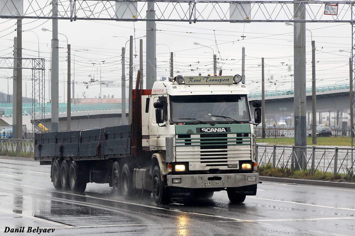 Санкт-Петербург, № Т 932 ВА 47 — Scania (II) R143M