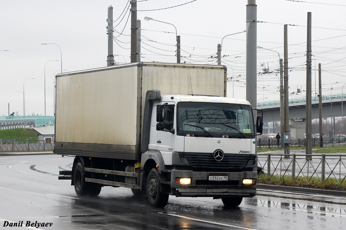 Санкт-Петербург, № О 592 ЕЕ 98 — Mercedes-Benz Atego 1223