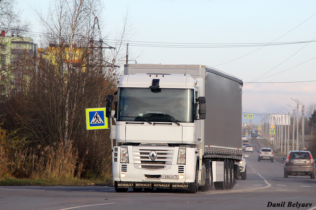 Ярославская область, № С 686 ЕМ 76 — Renault Magnum ('2005)