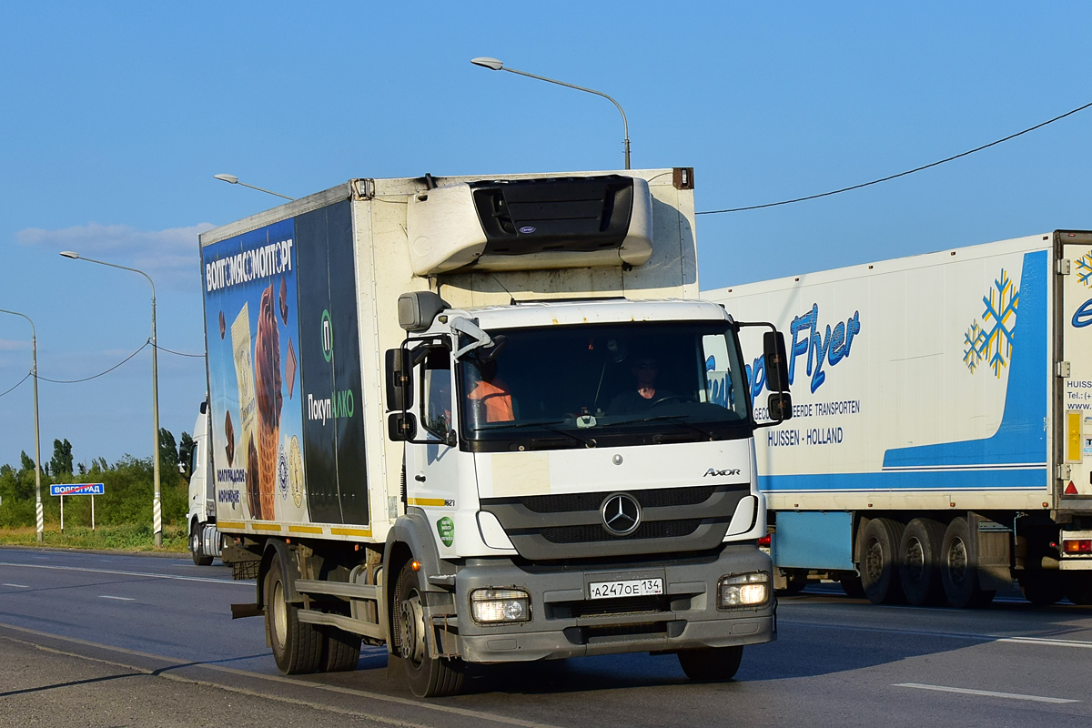 Волгоградская область, № А 247 ОЕ 134 — Mercedes-Benz Axor 1823