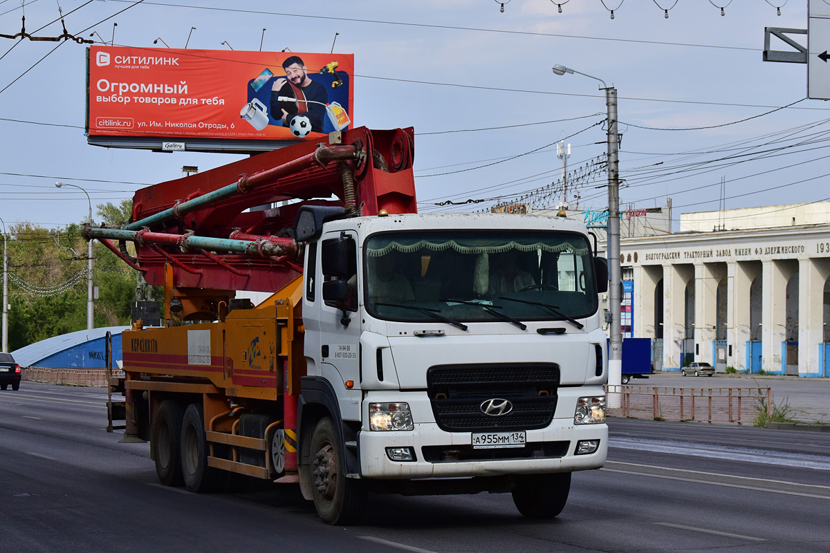 Волгоградская область, № А 955 ММ 134 — Hyundai Power Truck HD260