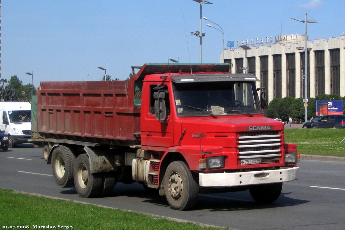 Ленинградская область, № Н 752 ХХ 47 — Scania (II) T-Series (общ.м)