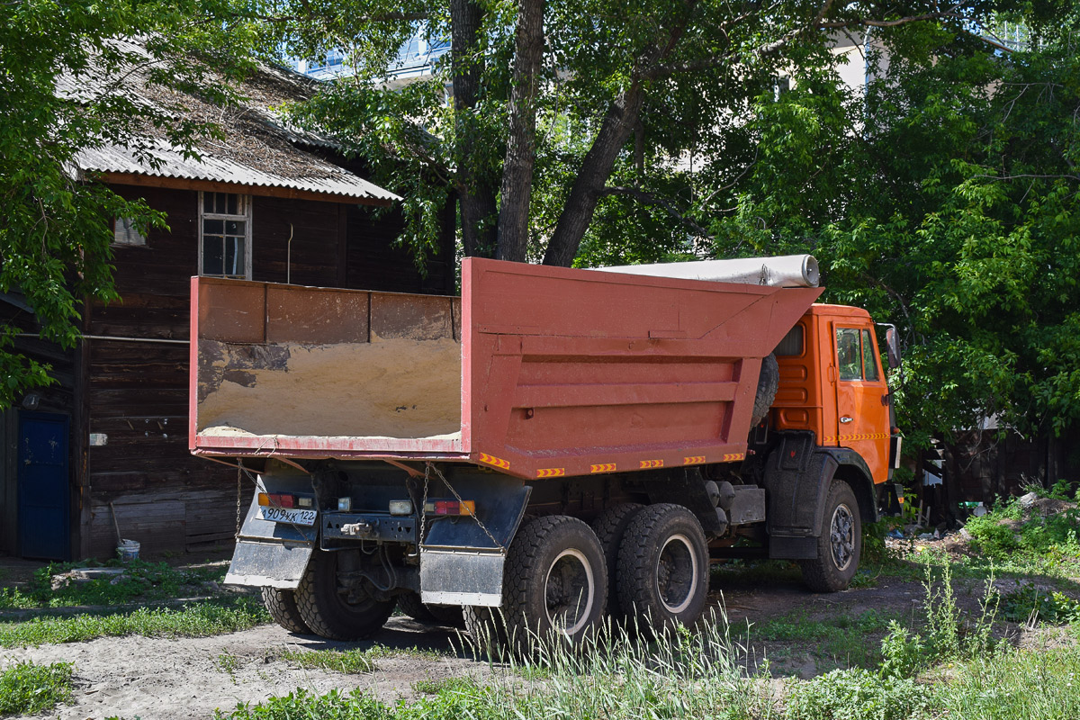 Алтайский край, № А 909 УК 122 — КамАЗ-5511