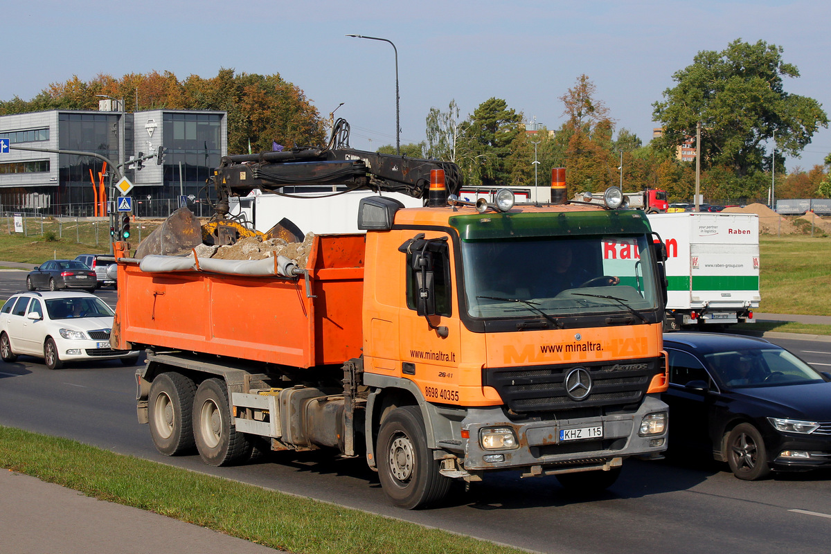 Литва, № KHZ 115 — Mercedes-Benz Actros ('2003) 2641