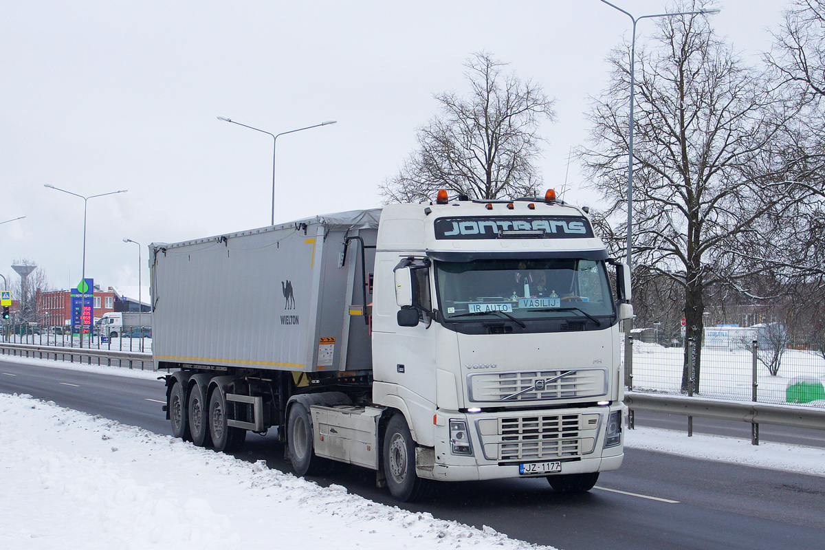 Латвия, № JZ-1177 — Volvo ('2002) FH-Series