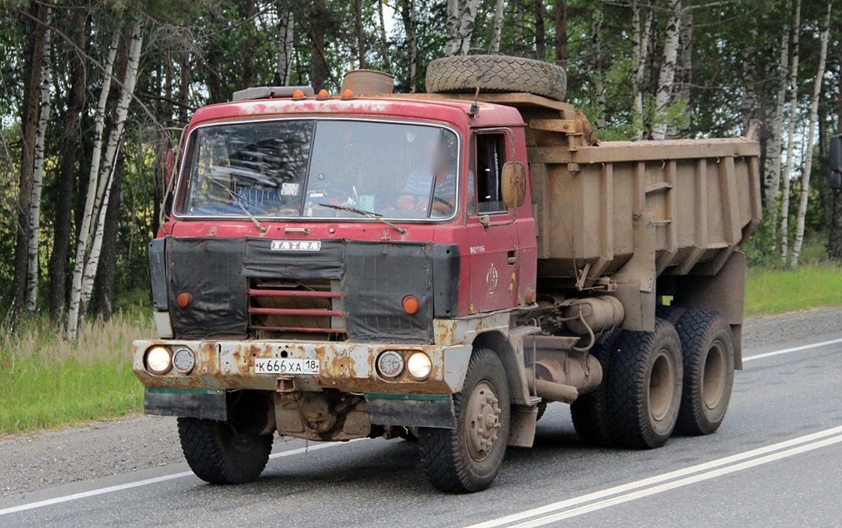 Удмуртия, № К 666 ХА 18 — Tatra 815-2 S1 A