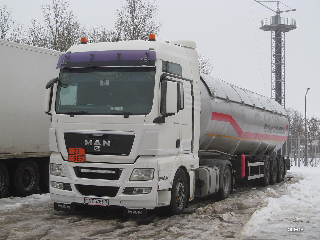 Минск, № АТ 5761-7 — MAN TGX ('2007) 18.480