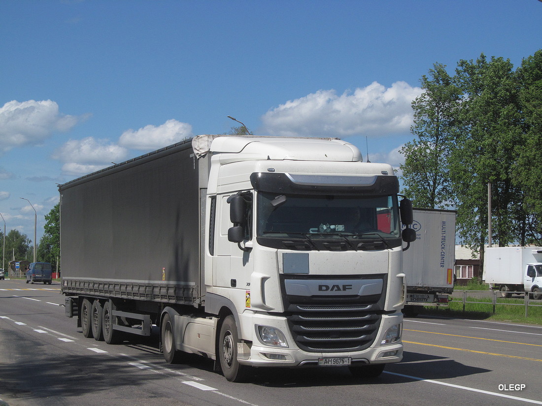 Брестская область, № АН 9675-1 — DAF XF Euro6 FT