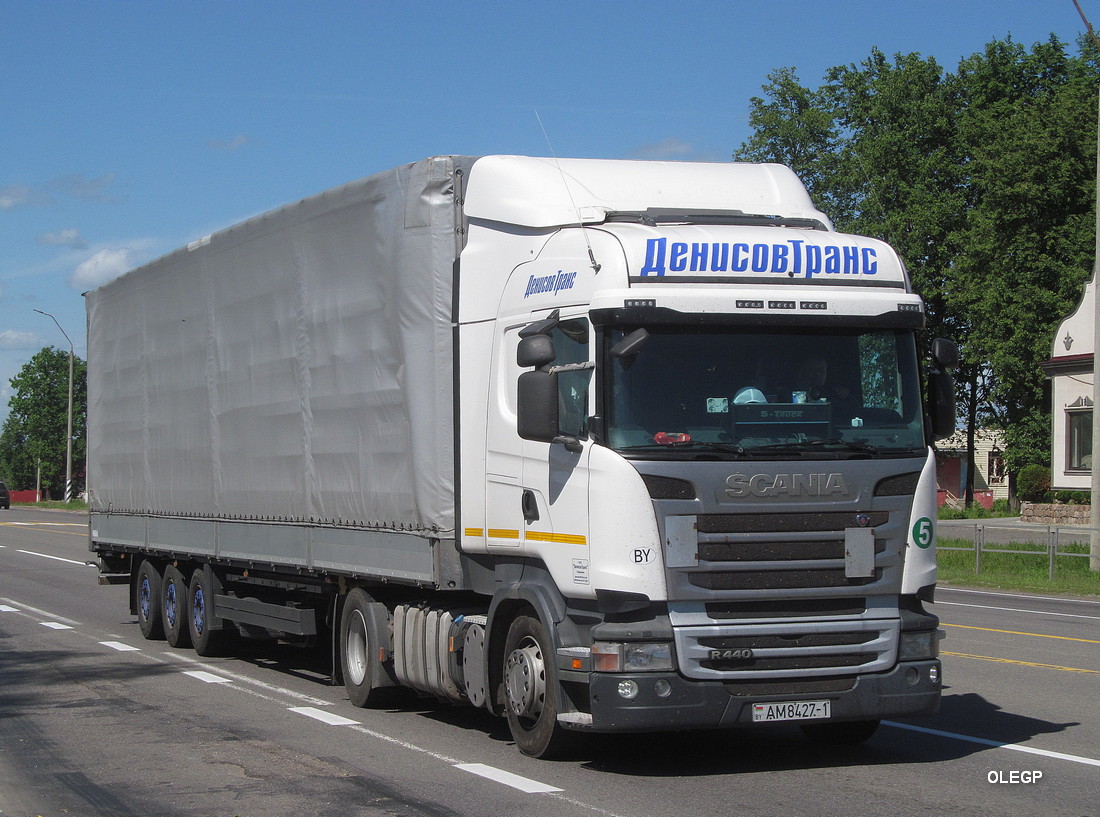 Брестская область, № АМ 8427-1 — Scania ('2013) R440